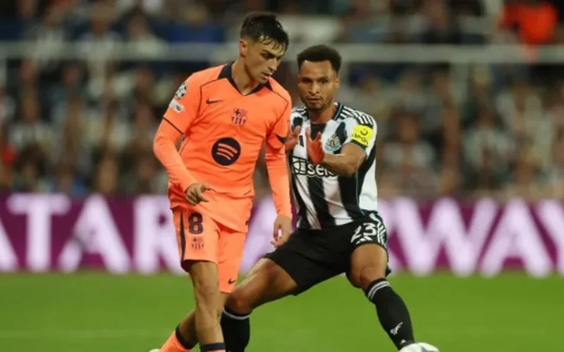 توقيت مواجهة برشلونة ونيوكاسل في إياب ثمن نهائي دوري أبطال أوروبا